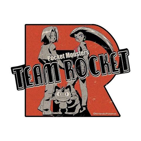 Pokemon - Travel Sticker #8 Team Rocket