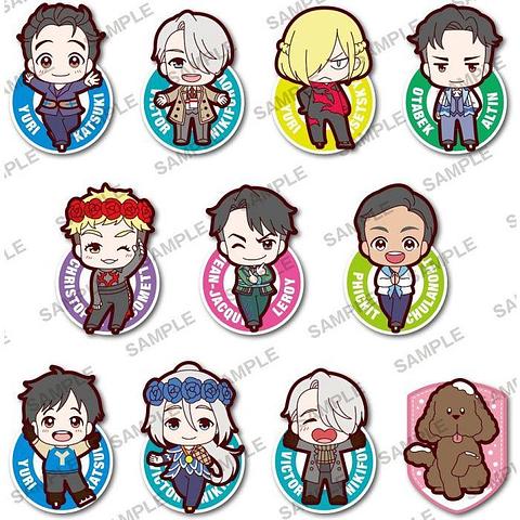 Yuri!!! on Ice - Embroidery Mascot Collection