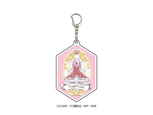 Cardcaptor Sakura Clear Card - Acrylic Keychain Vol.06 Battle Costume Red (GraffArt Decol) Copy