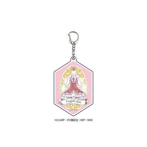 Cardcaptor Sakura Clear Card - Acrylic Keychain Vol.06 Battle Costume Red (GraffArt Decol) Copy