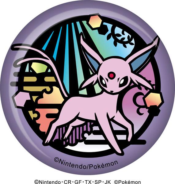 Pokemon - Kirie Series Glitter Tin Badge Espeon