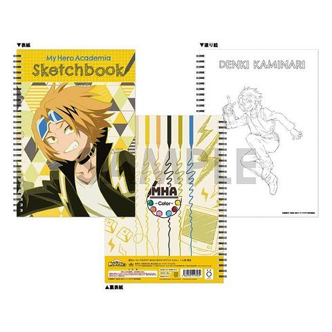 My Hero Academia - Colouring Sketchbook Colour F Denki Kaminari