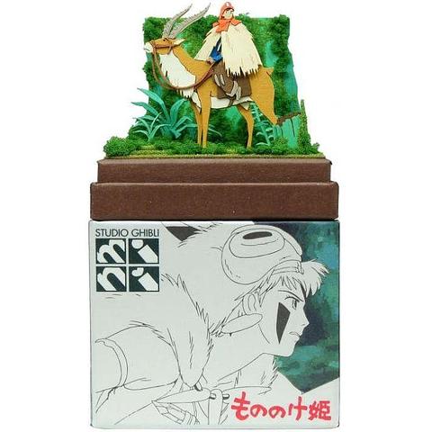 Miniatuart Kit Studio Ghibli mini: Princess Mononoke - Ashitaka's Departure