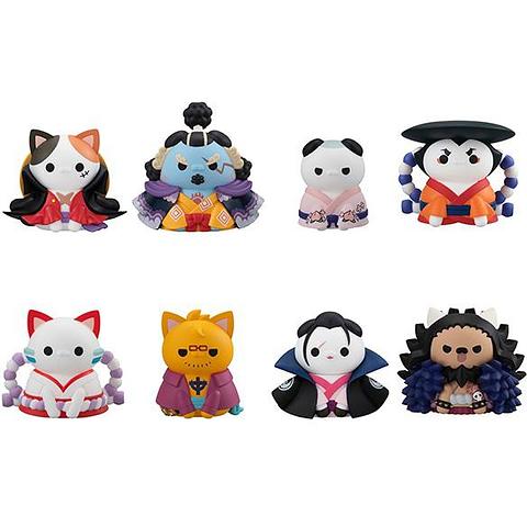 One Piece - MEGA CAT PROJECT Nyan Peace Meow! Luffy and Wano Country Edition (8pcs)
