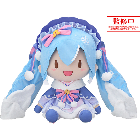 Vocaloid - Hatsune Miku Series: Snow Miku 2023 Fuwapuchi Dodeka Jumbo Plush Toy