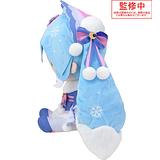 Vocaloid - Hatsune Miku Series: Snow Miku 2023 Fuwapuchi Dodeka Jumbo Plush Toy