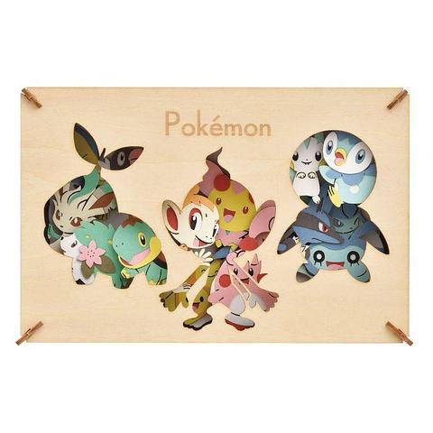 Pokemon - Paper Theater -Wood style- Sinnoh Pokemon