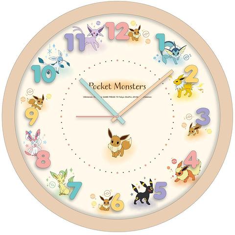 Pokemon Center - Eevee Friends Wall Clock