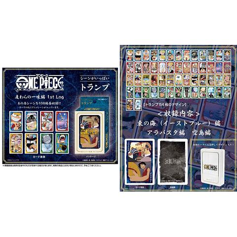 ONE PIECE - Scenes Galore Playing Cards Straw Hat Pirates 1st Log